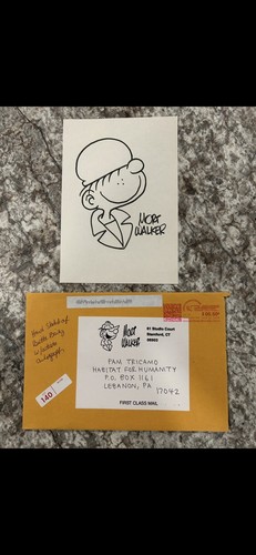 Mort walker firmato beetle - walker,