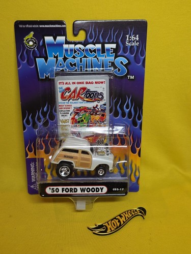 Muscle machines white ford - muscle, '50