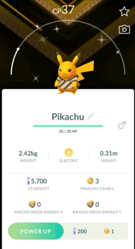 Costume pikachu lucido pokemon - pikachu,