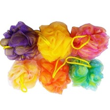 Set di 6 spugne per doccia in