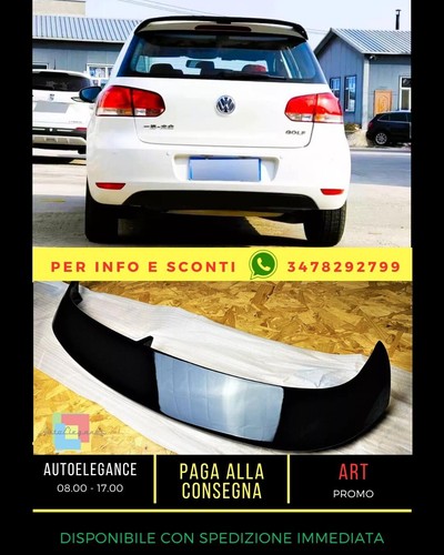 Kit spoiler nero lucido adatto