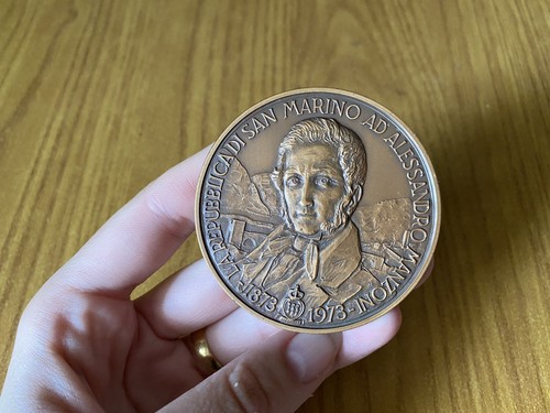 Medaglia repubblica san marino - medaglia,
