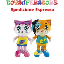 Peluche Bambini 44 Gatti Pupazzo Musicale  Lampo / Milady Chicco 