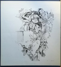 Lito grande formato RENZO VESPIGNANI Alberto Ziveri Luigi Bartolini Zigaina