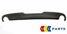Nuovo Originale Audi Tt 8J 06-10 Paraurti Posteriore Diffusore Orlo Raso Nero