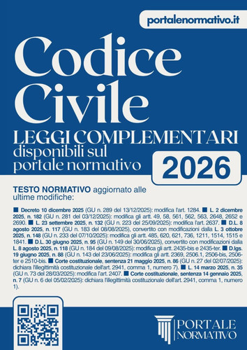 Codice civile ediz integrale - codice, civile: