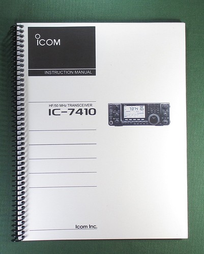 Manuale istruzioni icom - manuale,