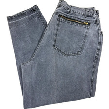 Jeans uomo vintage grigio