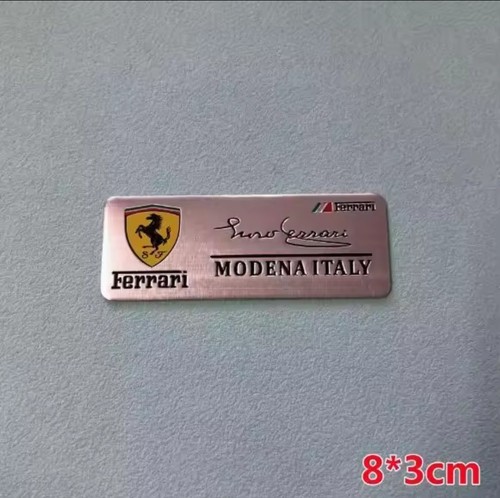 Adesivo stemma ferrari - ferrari, roma