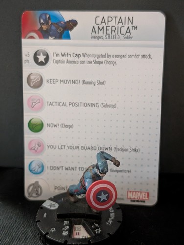 Marvel heroclix capitan - marvel,