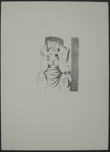 Giuseppe migneco acquaforte - migneco,