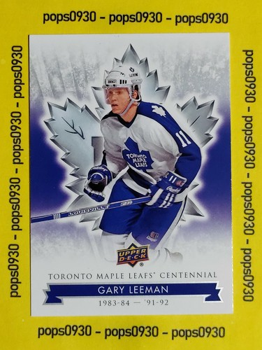 Gary leeman toronto maple - gary,