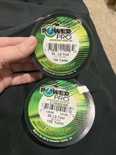 POWER PRO 20lb MOSS GREEN treccia lenza da pesca, 150yds nuova e 50 lb ~150 iarde