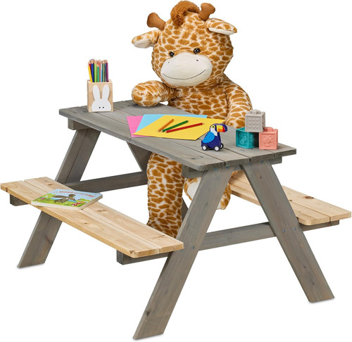 Tavolino bambini con panche - da,