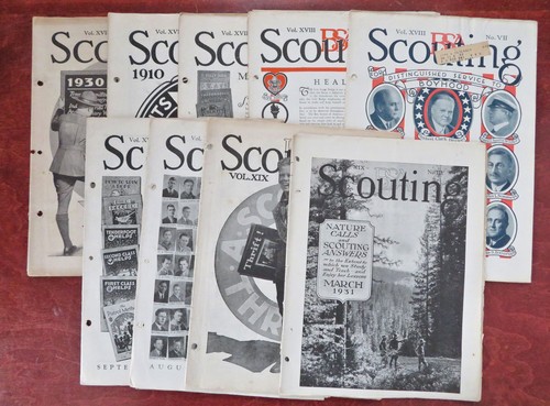 Scouting magazine 1930 boy - scouting, 1930-31