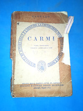 CARMI DI CATULLO LIBRO DA COLLEZIONE - (63)