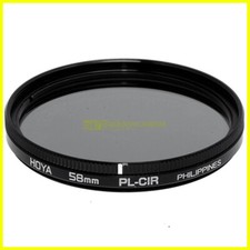 58mm Filtro polarizzatore Hoya per obiettivi con vite M58 Polarizing filter