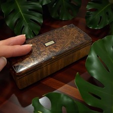 Antica Tabacchiera In Radica