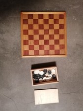Gioco Dama vintage in legno