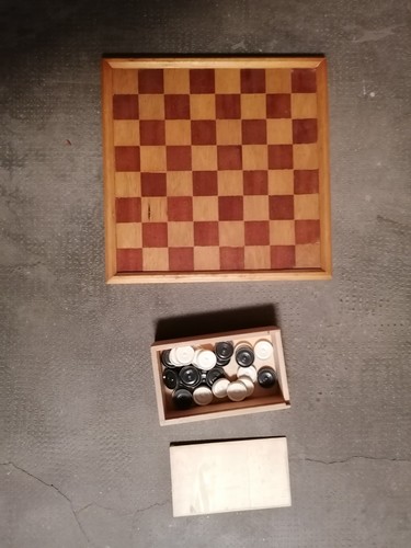 Gioco dama vintage - gioco,