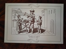 STAMPA VENDITORE DI ZEPPOLE B. Pinelli (1771-1835) anastatica