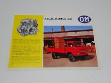 OM LUPETTO 25 AUTOCARRO  BROCHURE DEPLIANT PROSPEKT (O24)