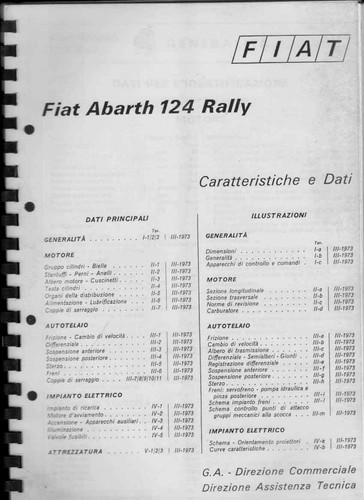 Manuale caratteristiche dati - manuale,