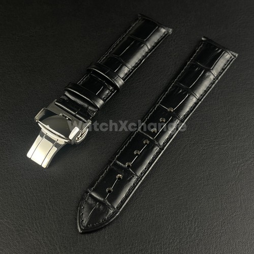 Cinturino pelle nero mm - nero, 19