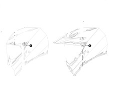 AGV CLICK FOR VISOR MECHANISM