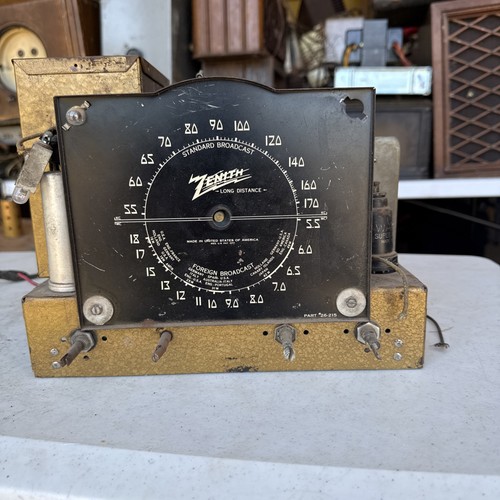 Radio valvole zenith vintage - a,