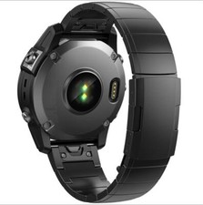 Cinturino orologio titanio 22/26mm per Garmin Fenix 7 6 5 5X più cinturino sgancio rapido