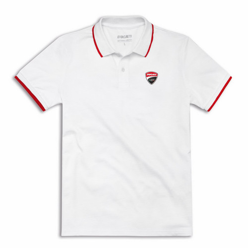 Polo manica corta con - , logo