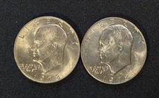 1978, 1978-D $1 Eisenhower (Ike) Dollaro UNC Lotto 25E03 SPEDIZIONE GRATUITA!