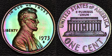 1973-S PROOF DCAM Lincoln 1
