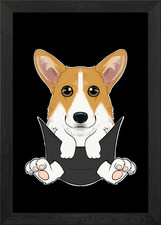 Poster gallese Corgi cucciolo