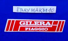 ?ADESIVO VINTAGE GILERA PIAGGIO CORSE 9,5 X 2 ANNI 80 NO VESPA MOTO STIKER ?