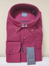 Camicia BordeauxElegante Nuova Made In Italy - Bottega Artigiana - Taglia 40/15 