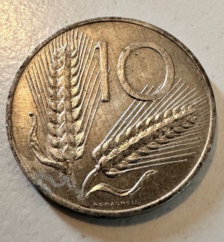 Moneta lire spighe del - lire,