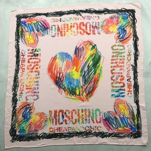 Authentique foulard moschino - authentique, "
