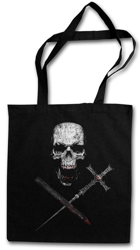 Vampire skull shopping - shopping, bag