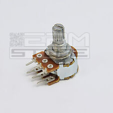 Potenziometro STEREO LINEARE 1K - potenziometri monogiro doppio - ART. AJ01