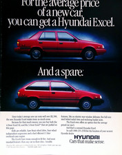 Print 1987 hyundai excel - 1987,