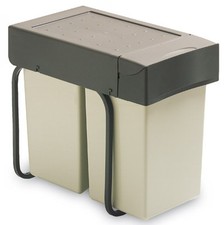 PATTUMIERA differenziata estraibile 2 secchi da 14 Lt Gollinucci