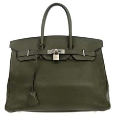 Borsa a mano Hermes Vert Olive