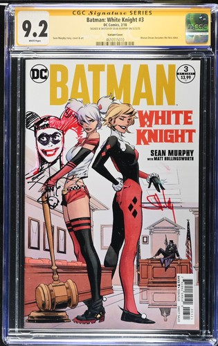 Batman white knight signed - #3,