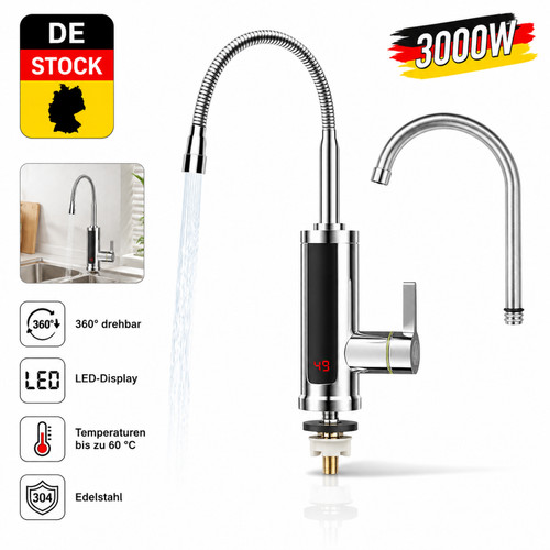 Rubinetto elettrico led - rubinetto,