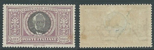 1923 regno manzoni lire - 1923,