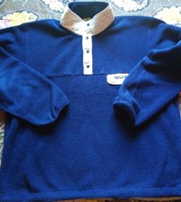 Felpa Vintage Uomo, anni 80, pile, Taglia L Xl Oversize