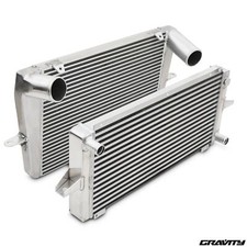 KIT RADIATORE INTERCOOLER ATTACCO ANTERIORE IN LEGA PER FORD RS500 RS 500 SIERRA COSWORTH