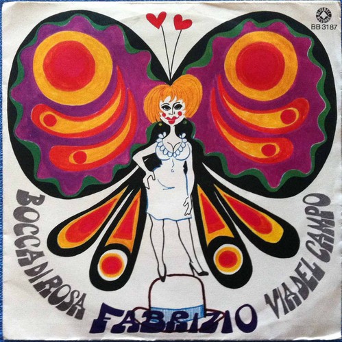 Fabrizio andré 45 giri - fabrizio,